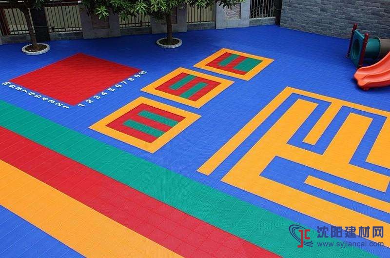 沈阳悬浮地板幼儿园室外拼装地板招商