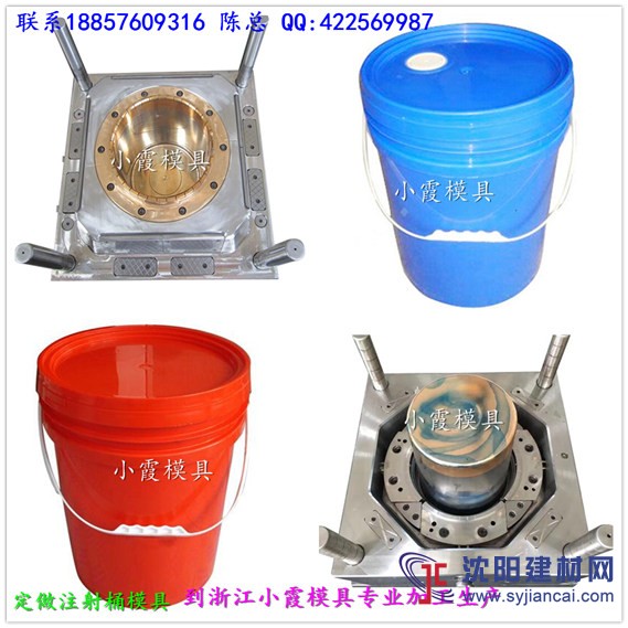 黄岩塑料模具制造 做6L机油桶模具
