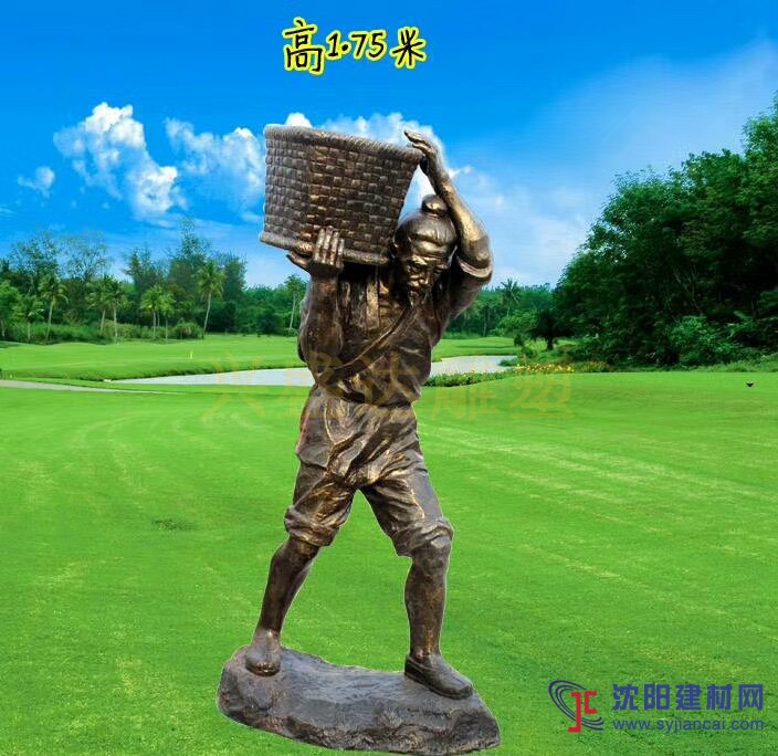 西安雕塑厂供应民俗雕塑  农耕雕塑