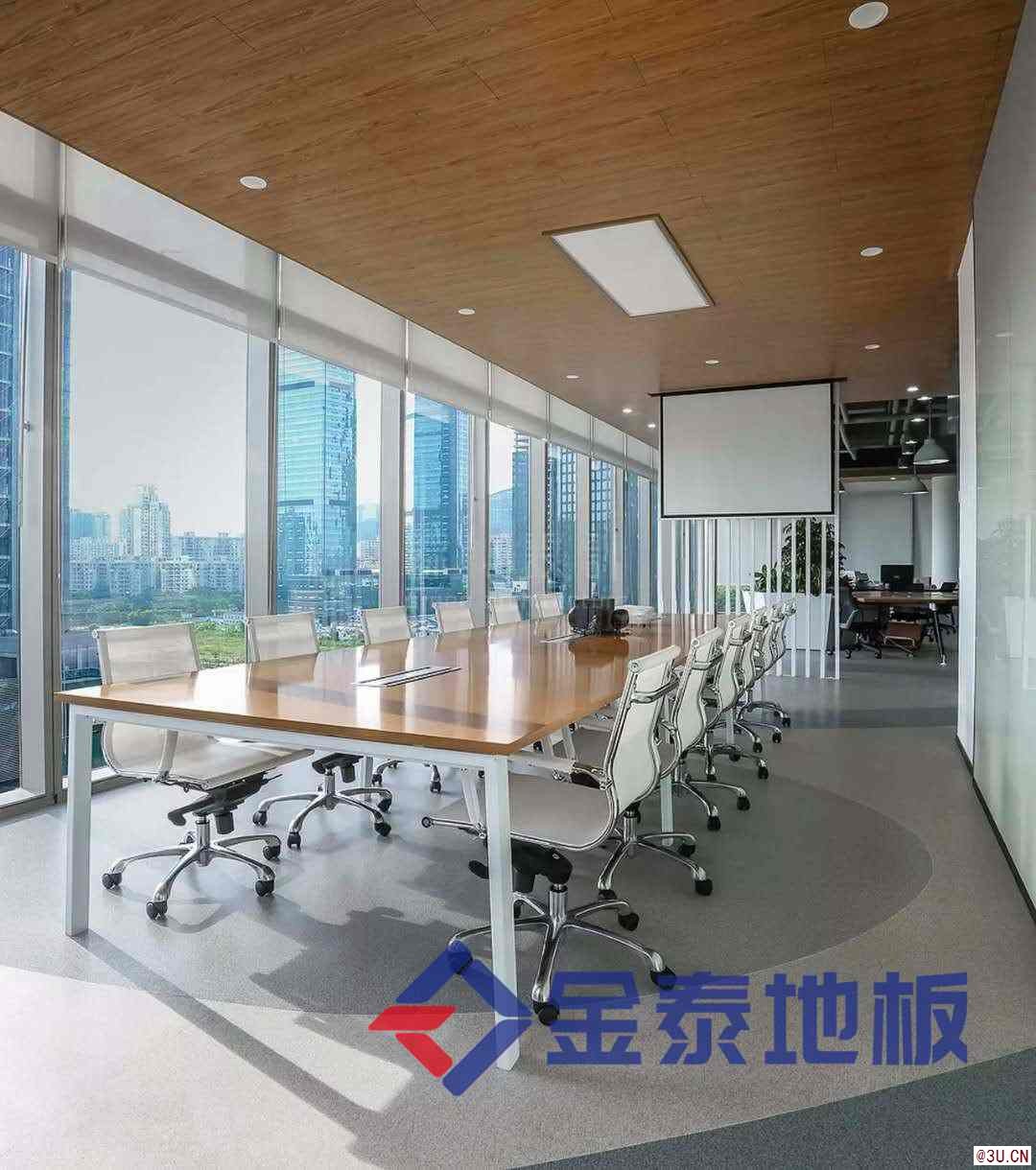 北京办公室塑胶地板价格
