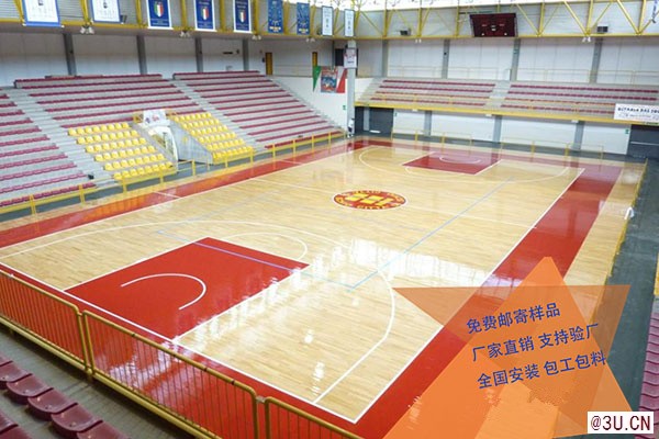 篮球木地板 体育馆实木地板