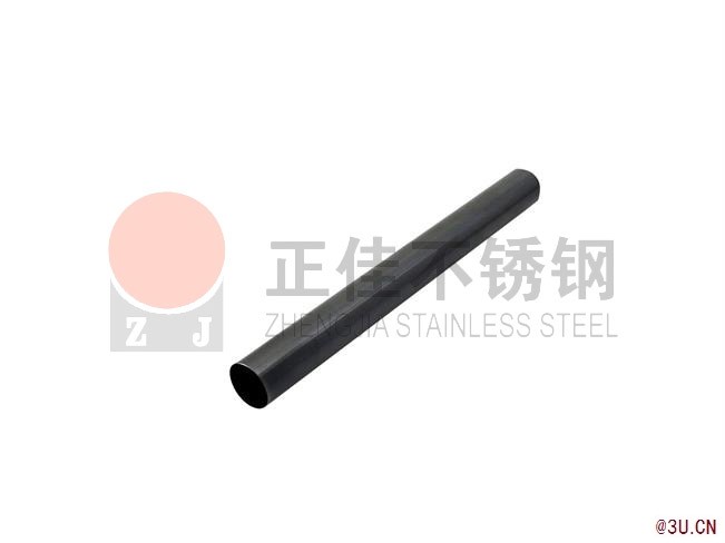 镀黑钛不锈钢圆管 304不锈钢管规格 正佳供应