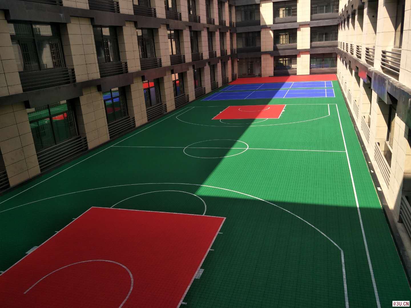 山东篮球场运动悬浮地板批发零售厂家