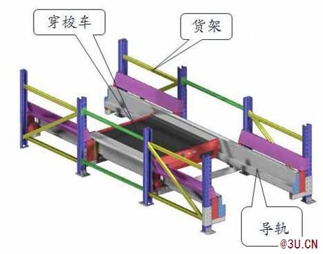 托盘式四向穿梭车-托盘四向小车-南京四向托盘穿梭车