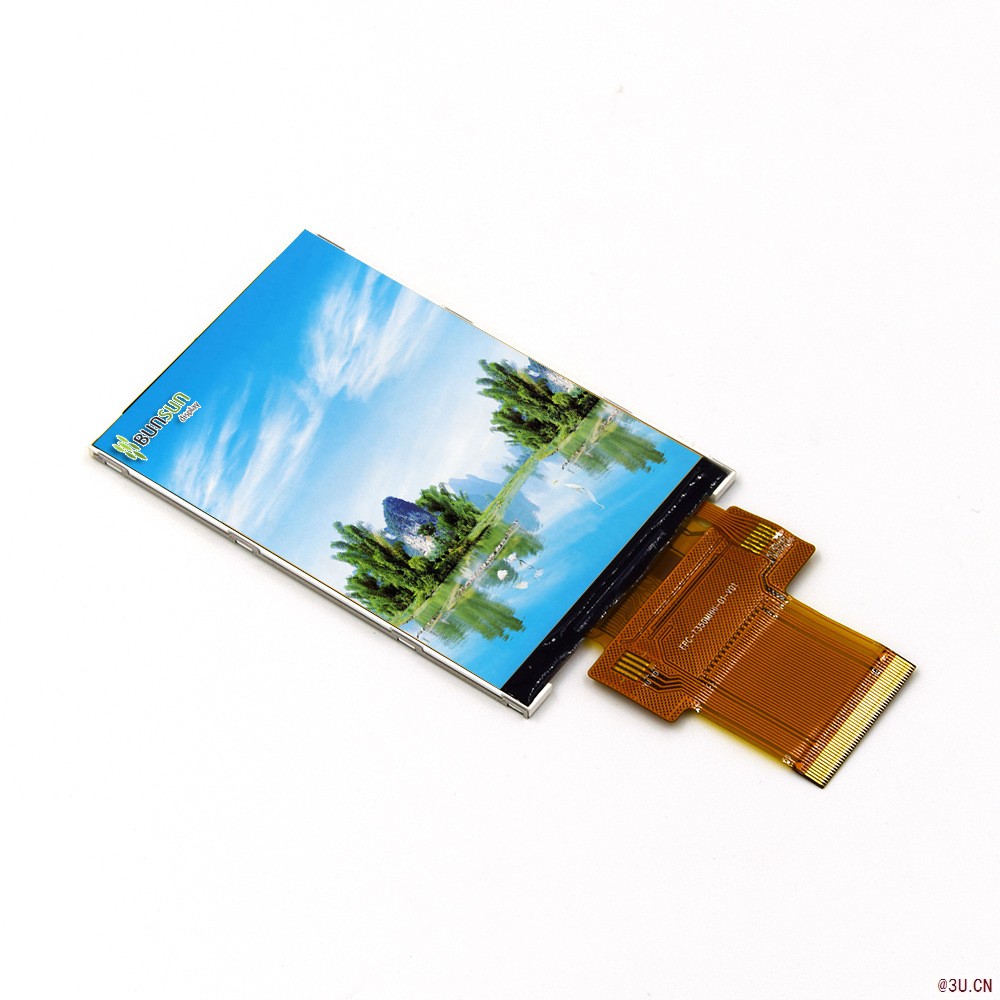 3.5 寸液晶显示模组, 320*480,高品质定制