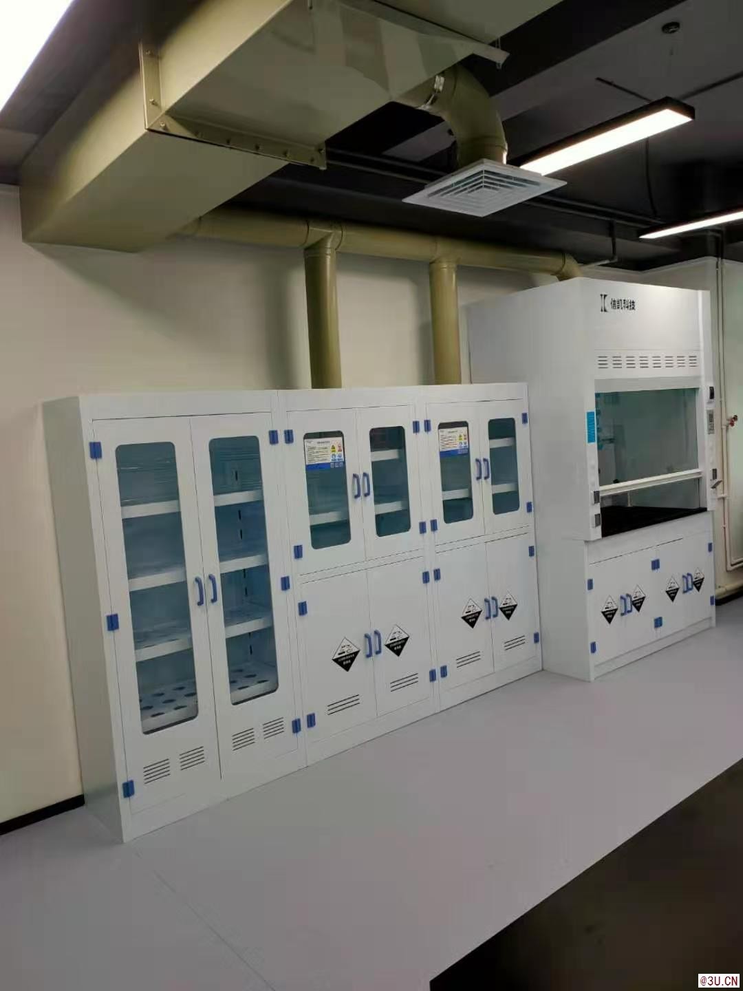 信凯科技玻璃器皿柜实验室PP器皿柜 耐酸碱耐腐蚀